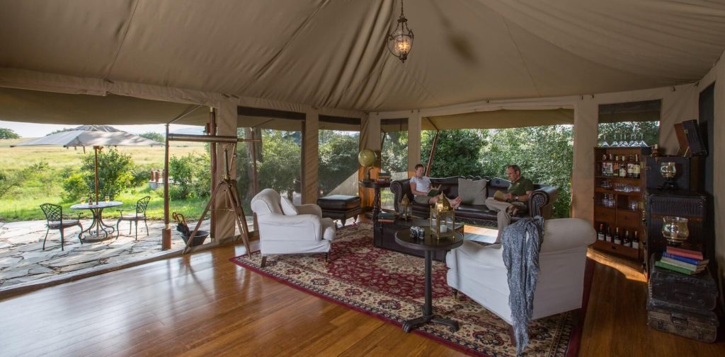 Little Sand River - Lounge Szenisch Africa Safaris & Expeditions