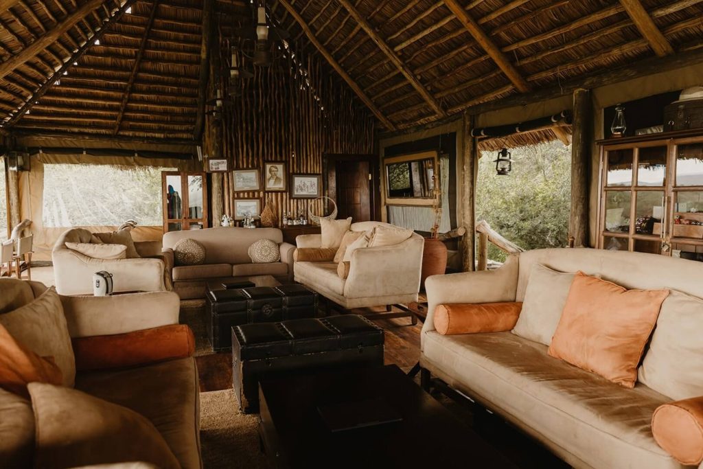 Szenisch Africa Safaris & Expeditions Elewana Serengeti Pioneer Camp - main area