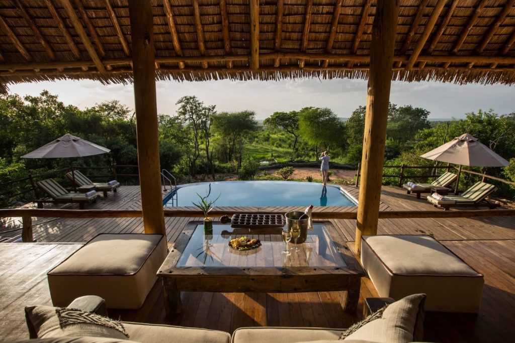 Szenisch Africa Safaris & Expeditions Elewana TarangireTreetops - Lounge and Pool