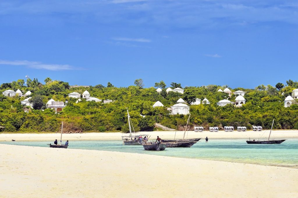 Szenisch Africa Safaris & Expeditions Kilindi Zanzibar - View from sea